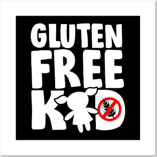 Gluten Free Kid Posters and Art